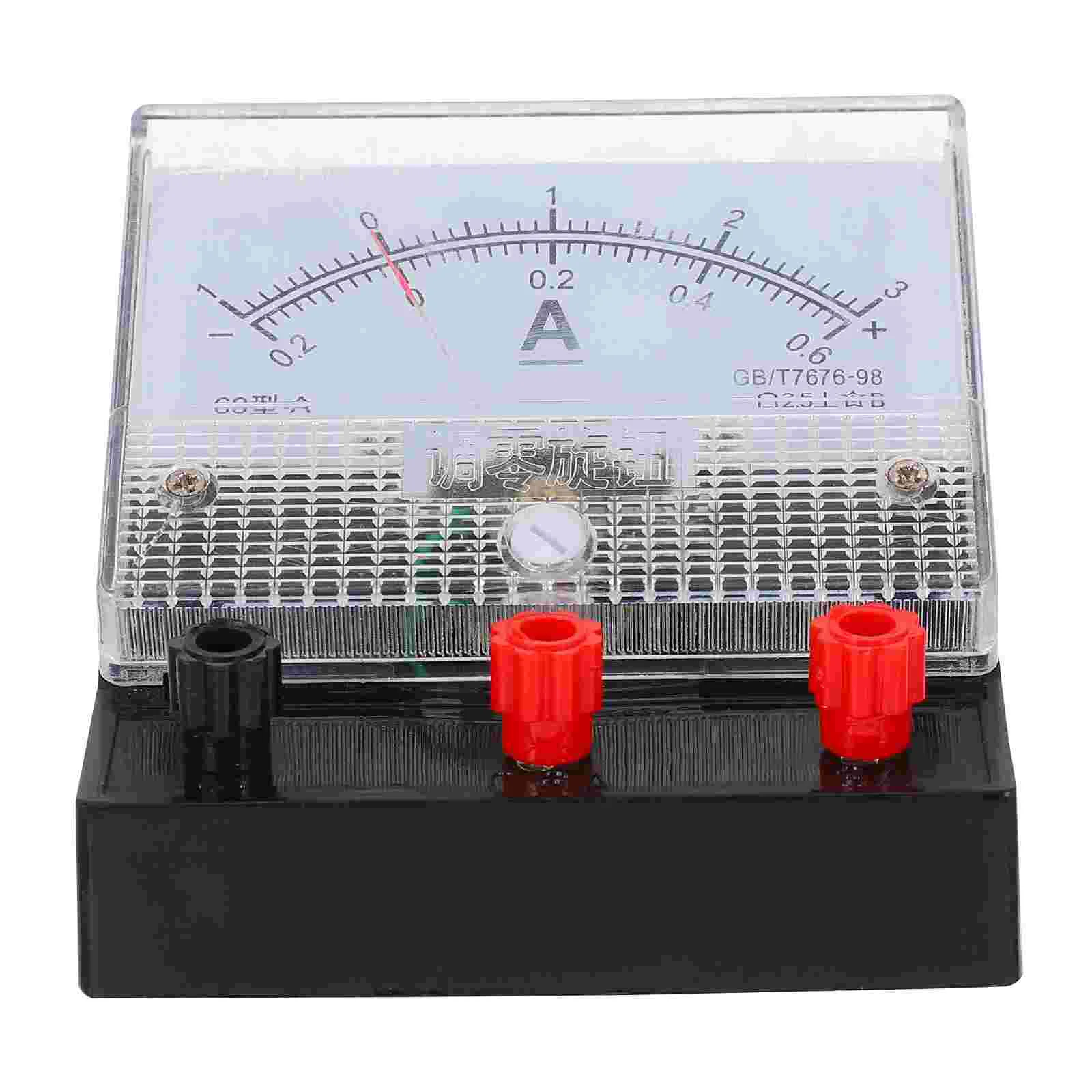 Physical Experiment Equipment DC Ammeter Physics Apparatus Electricity Current Tool Measurement Ampere Power Tools