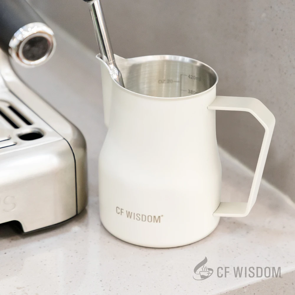 

Milk Frothing Pitcher Stainless Steel Milk Frother Cup for Coffee, Milk Pitcher Gift for Thanksgiving Christmas Birthday Home