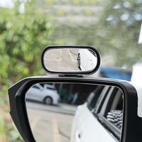 Curved Mirror Spherical mirror Reversing Auxiliary Mirror Blind Spot Mirror Car Rear View Mirror Wide Angle Side Rear Mirrors