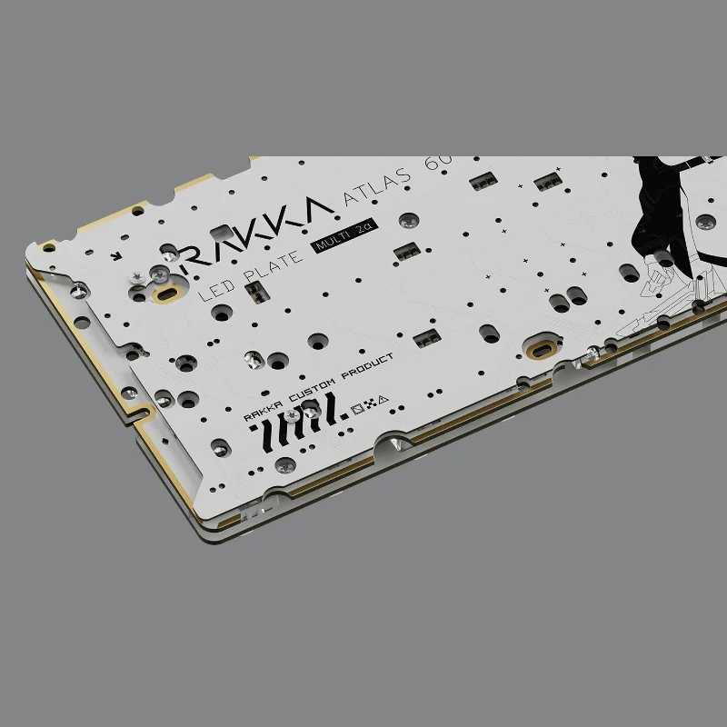 RAKKA Atlas 60 Mod Magnetic Switch PCB Kit Custom Original 625 RGB PCB Type-C Small Board Mobius Switch for Keyboard Accessories