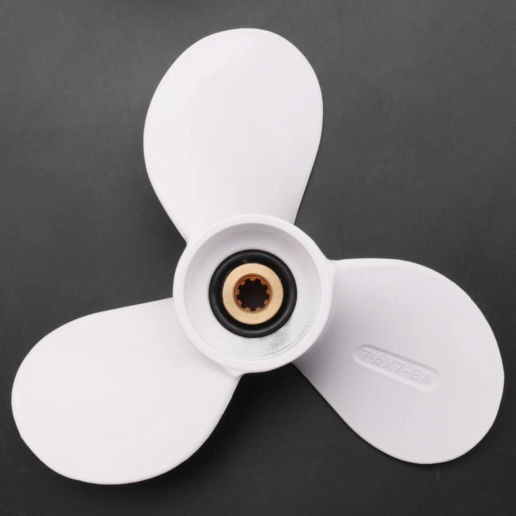 7 1/2X7 For 4Hp 5Hp 6Hp For 9 Tooth Spine Aluminium Propellers Outboard Boat Motors Marine Propeller