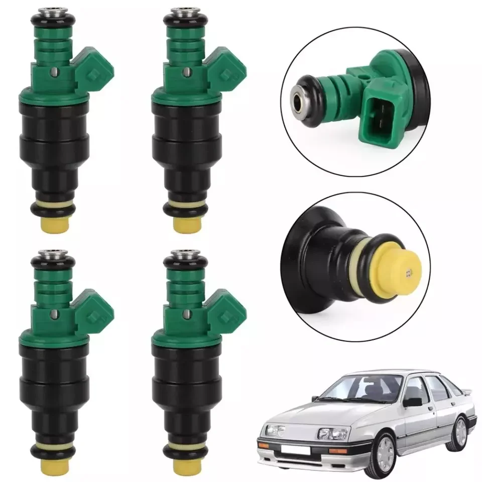 

4pcs FUEL INJECTORS For PORSCHE 944 S2 2.5 TURBO 84-91 Ford Sierra 0280150803 95160611000 852-12145 3165142180977 BO0280150803