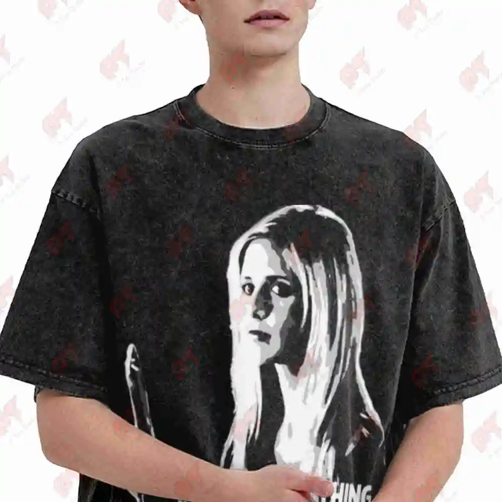 Buffy Bravery Quote Vintage Washed Tee Pure Cotton T-Shirt