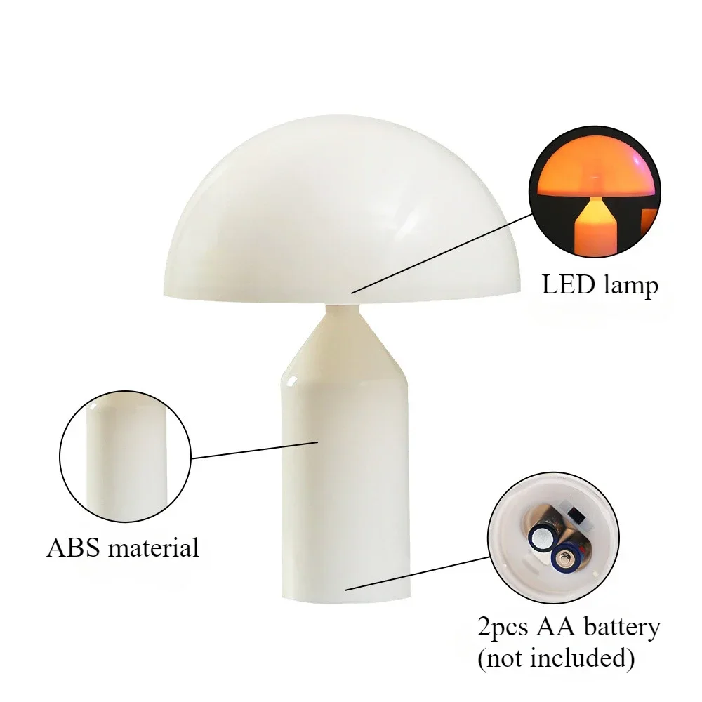 Nice Nice Electronic Candle Lights Mushroom Lights Christmas Party Decorations