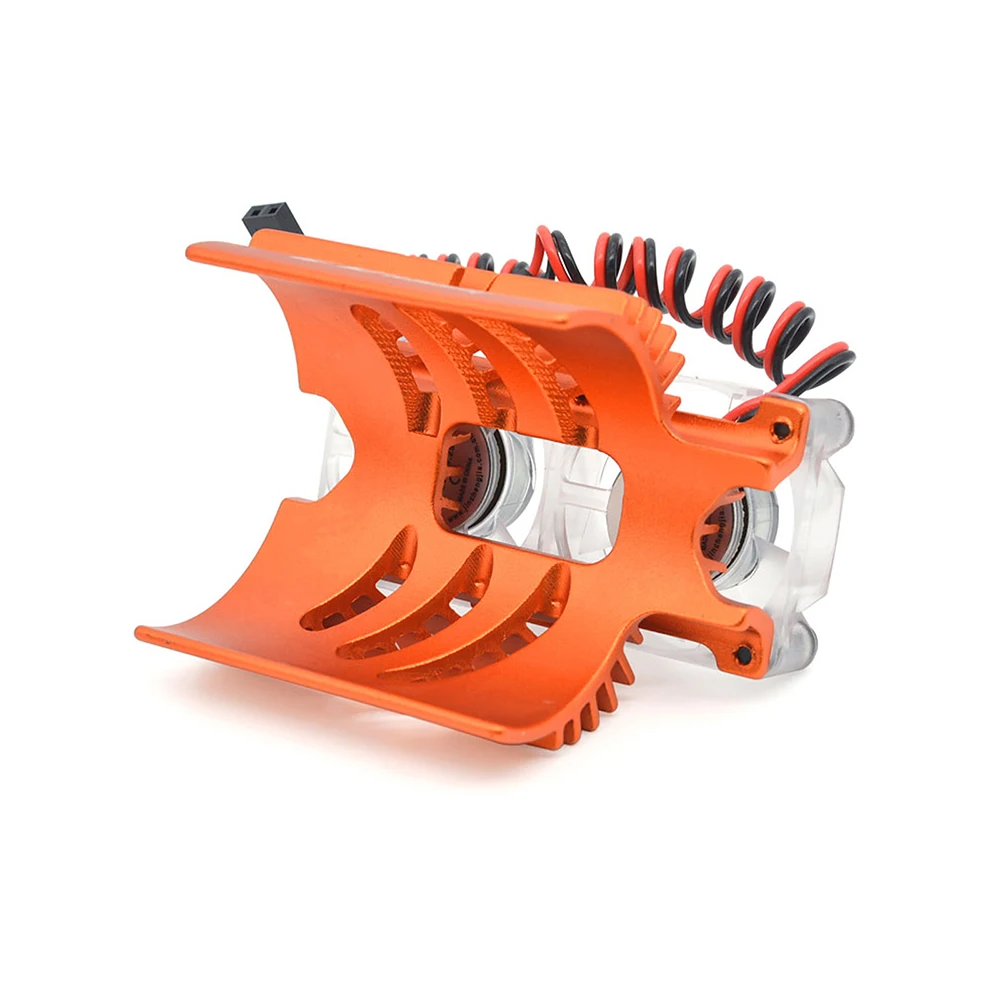 Dissipatore di calore RC con ventola di raffreddamento ad alta velocità per motori di auto RC Hobbywing 4268 4274 4092 1/8 1/10