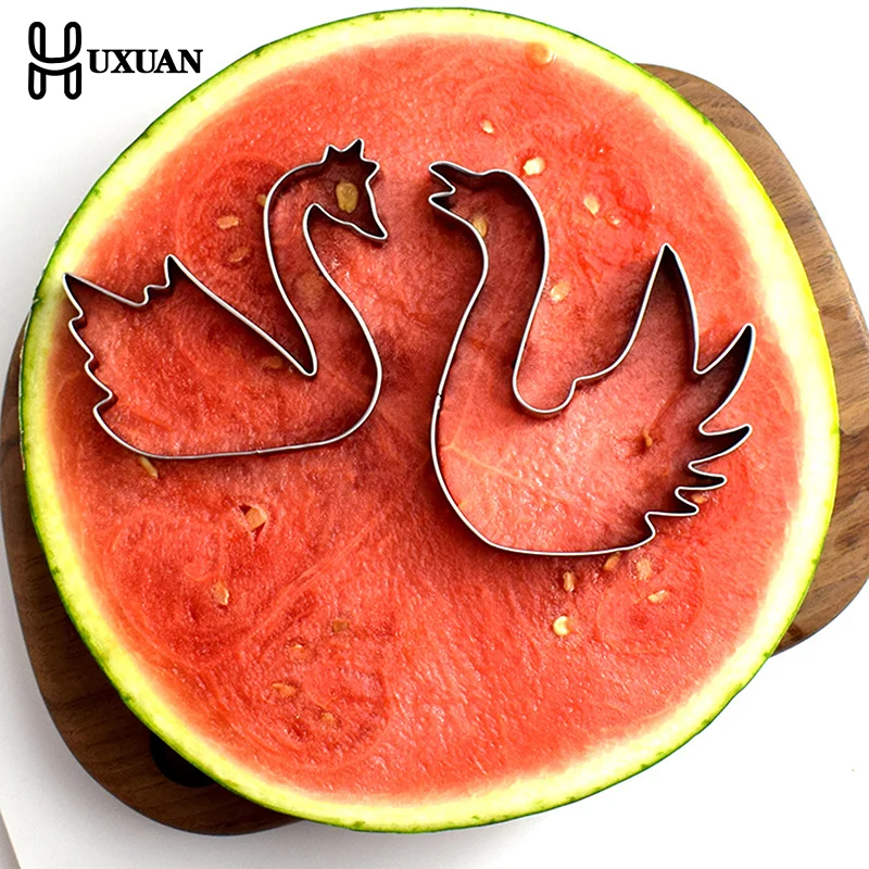 2 Piece Swan Cookie Cutter Sta - Kitchen Appliances For Baking 评论和价格