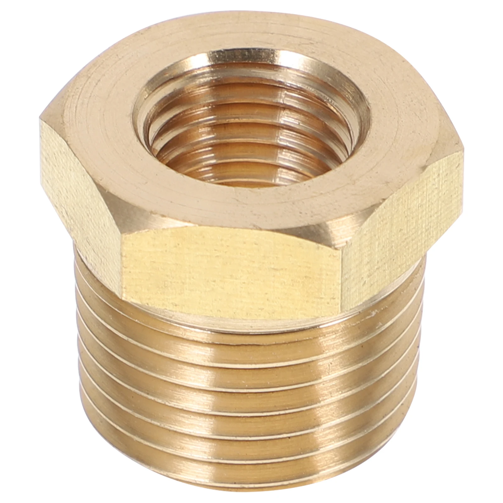 

304 Stainless Steel 1/2 X 1/4 NPT Reducer Bushing Pipe Fittings Garden Hose Adapters Connectors Male Female Quick Connect