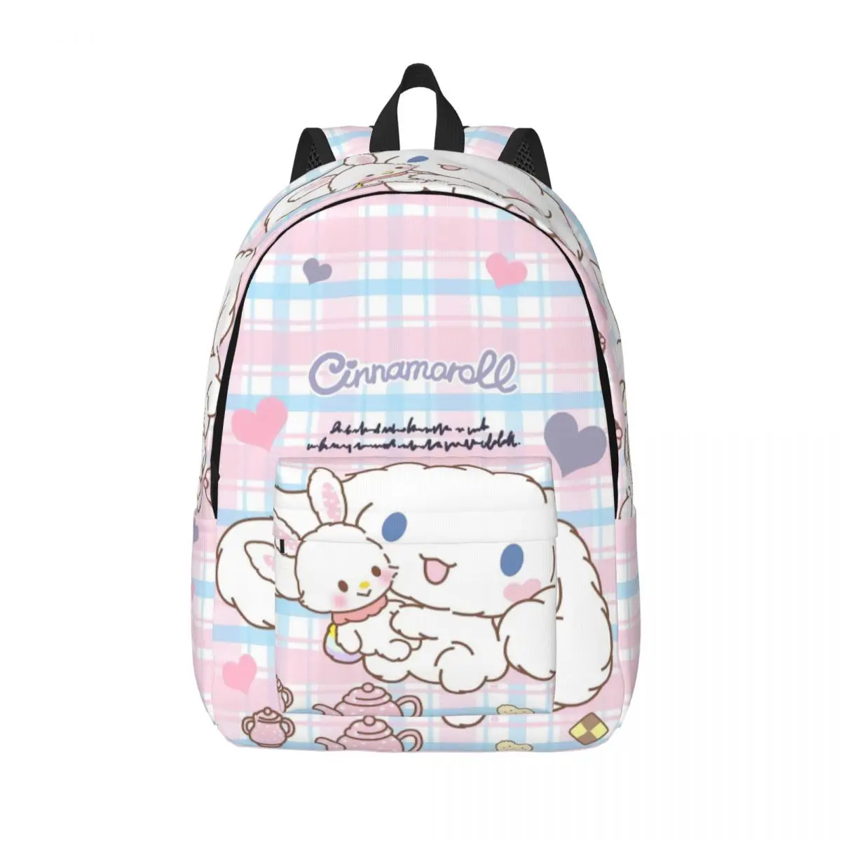 Sac à dos de dessin animé pour adolescents, sac à dos Cinnamoroll, primaire, lycée, étudiant, sports