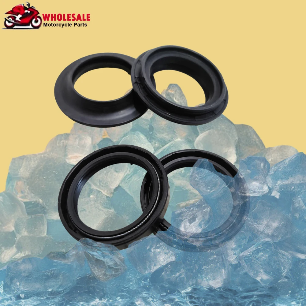 

2pc/4/8/16pc 43x55x9.5/10.5 Front Fork Oil Seal For VICTORY-POLARIS KINGPIN MAGNUM ZACH NESS VEGAS GUNNER / HIGH BALL 2012-2017