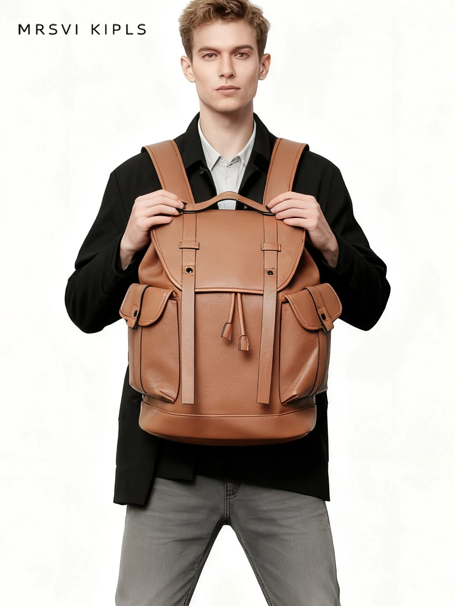 retro-busin-leather-men's-bapa-large-capaci-commuter-cuter-bag-casual-design-sensation-college-student-bookbag