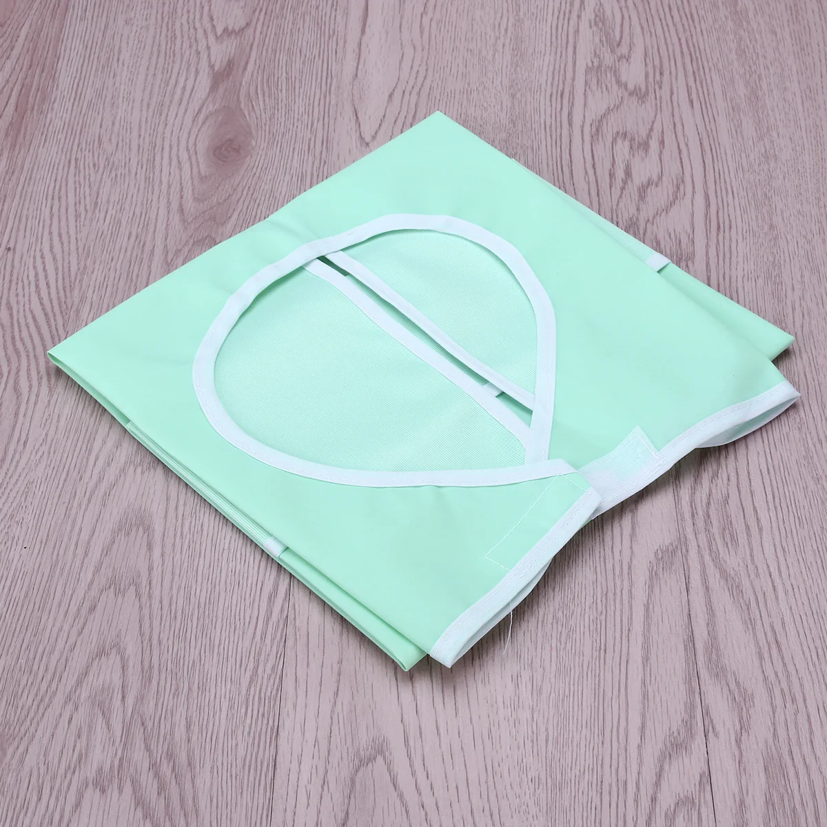 

2Pcs Waterproof PVC Adult Bibs Reusable Mealtime Clothing Protectors Prevent Food Spills Salon Aprons Elderly Disabled