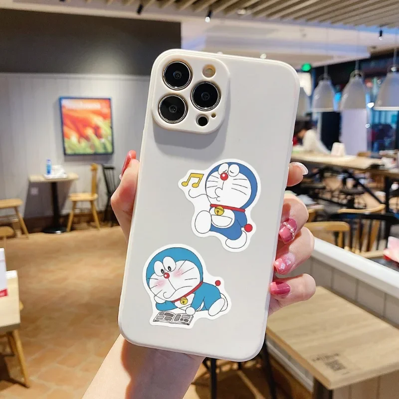 103 шт., набор наклеек Doraemon, украшения «сделай сам», водонепроницаемые наклейки в стиле аниме, милый чехол для телефона, кавайная упаковка, принадлежности для рукоделия кожи ноутбука