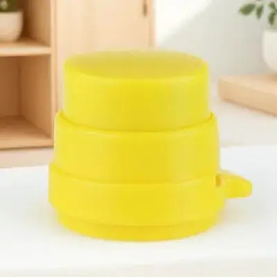 Eco Friendly Portable Stapler No Staples Pocket Book Stitcher Random Color Paper Binder for Bills Documents Portable Stapler