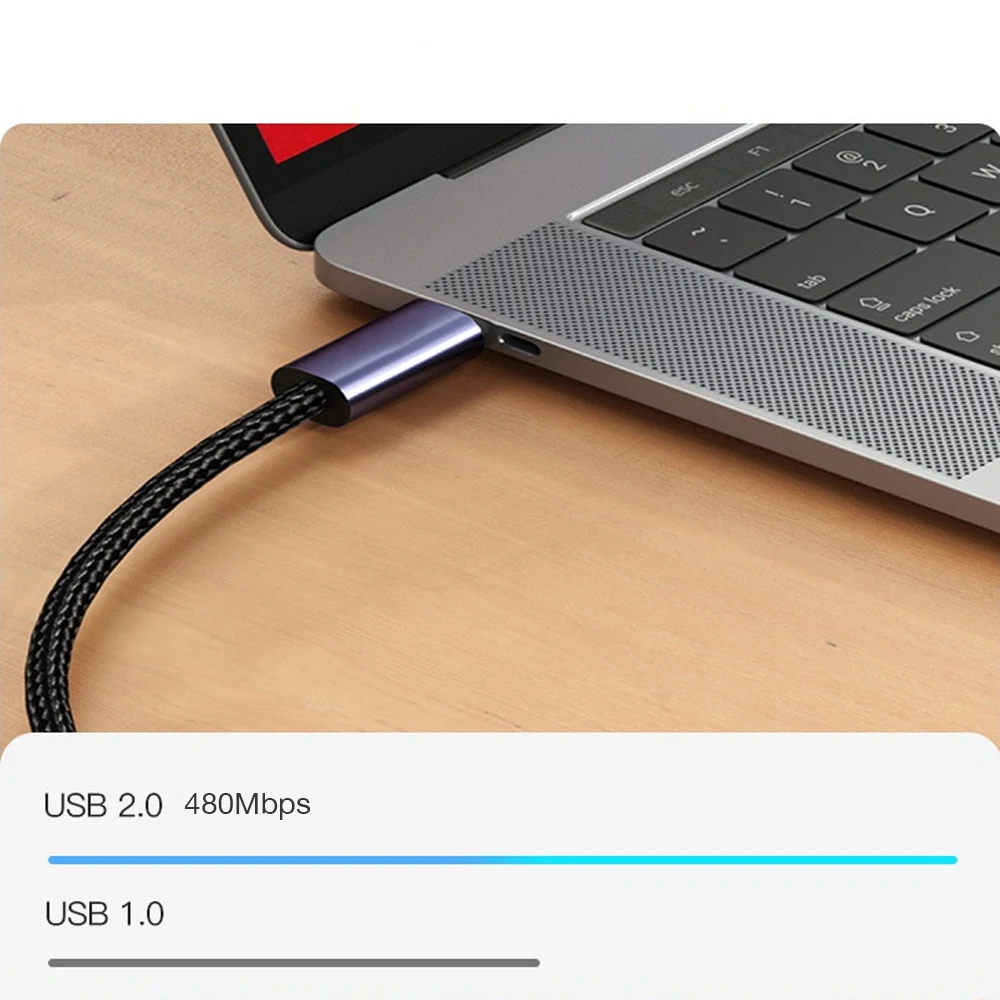 140W 5A PD3.1 USB C to Type C Cable for MacBook Pro Air QC3.0 USB C Fast Charging for HUAWEI Xiaomi ASUS Laptop Adapter Cable