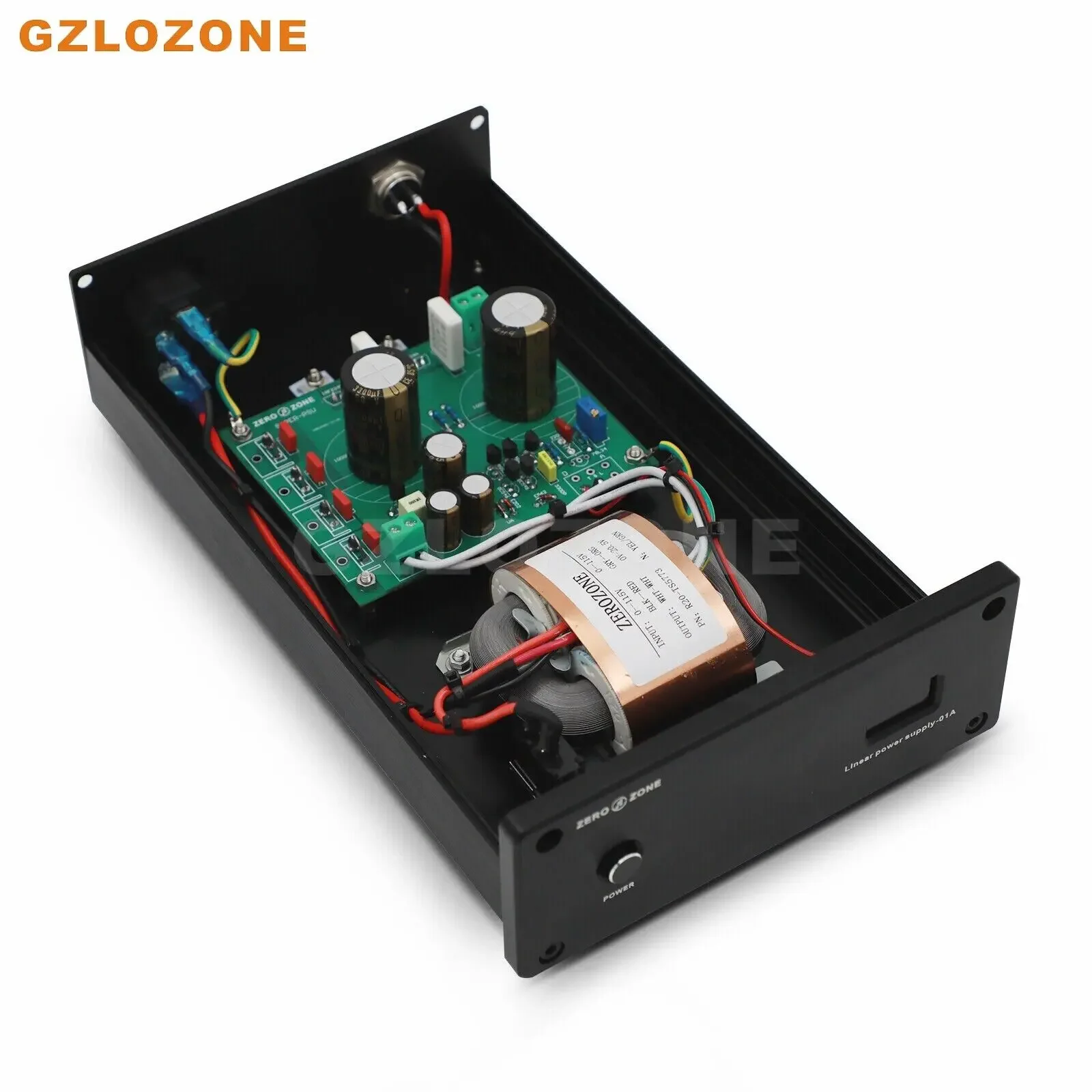

Hiend 40W Ultra Low Noise Linear Power Supply DC5V 3A + Display