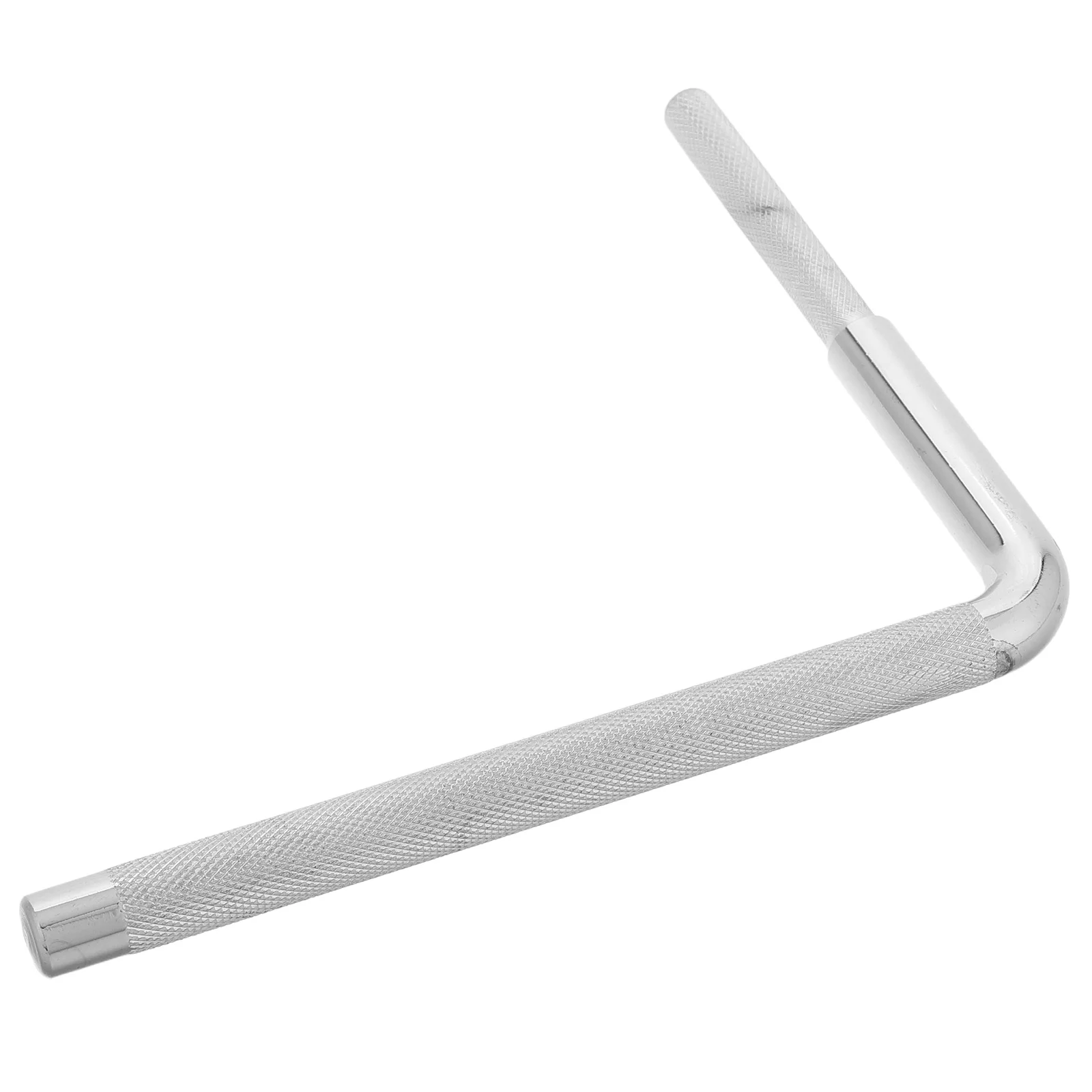 

Cowbell Bracket Holder Extension Frame for Drums Mount Rod Fixed Silver Mounting
