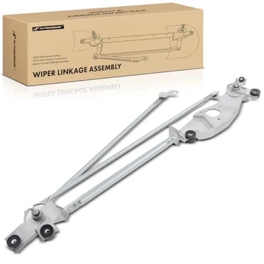 

Windshield Wiper Linkage Compatible with Select Toyota Models - Tundra 2007-2019, Sequoia 2008-2012, Front Side - Replace# 8515