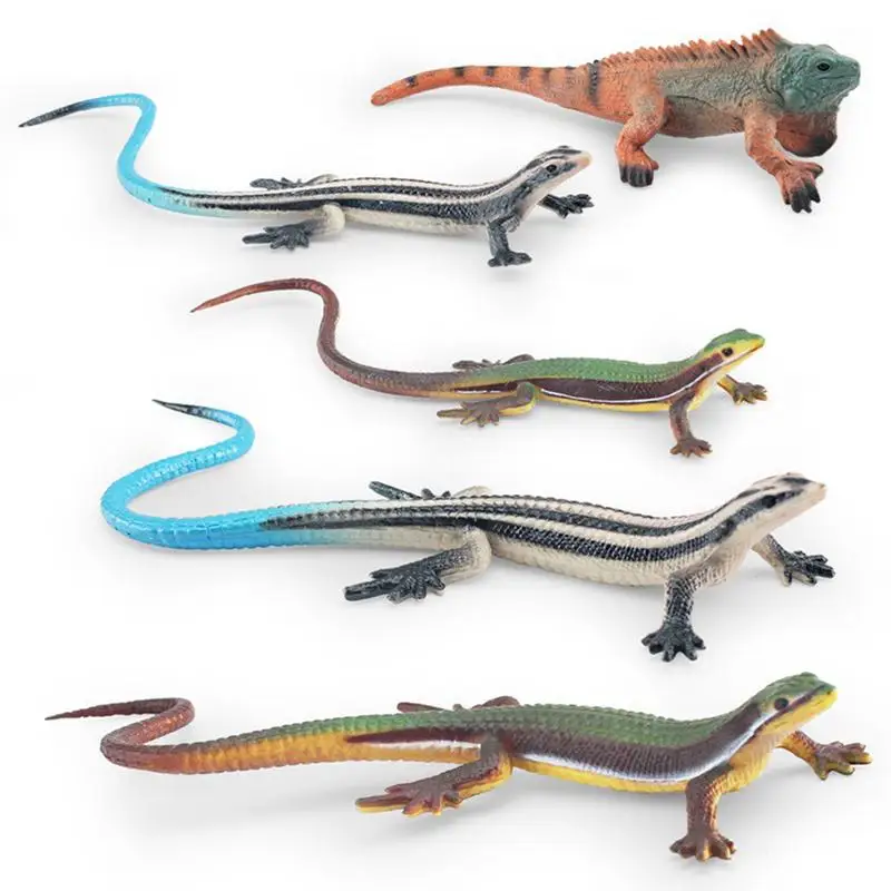 

Lizard Toys Artificial Model Realistic Lizard Insect Animals Figures Lizard Action Figures Figurine Miniature Collection Kids