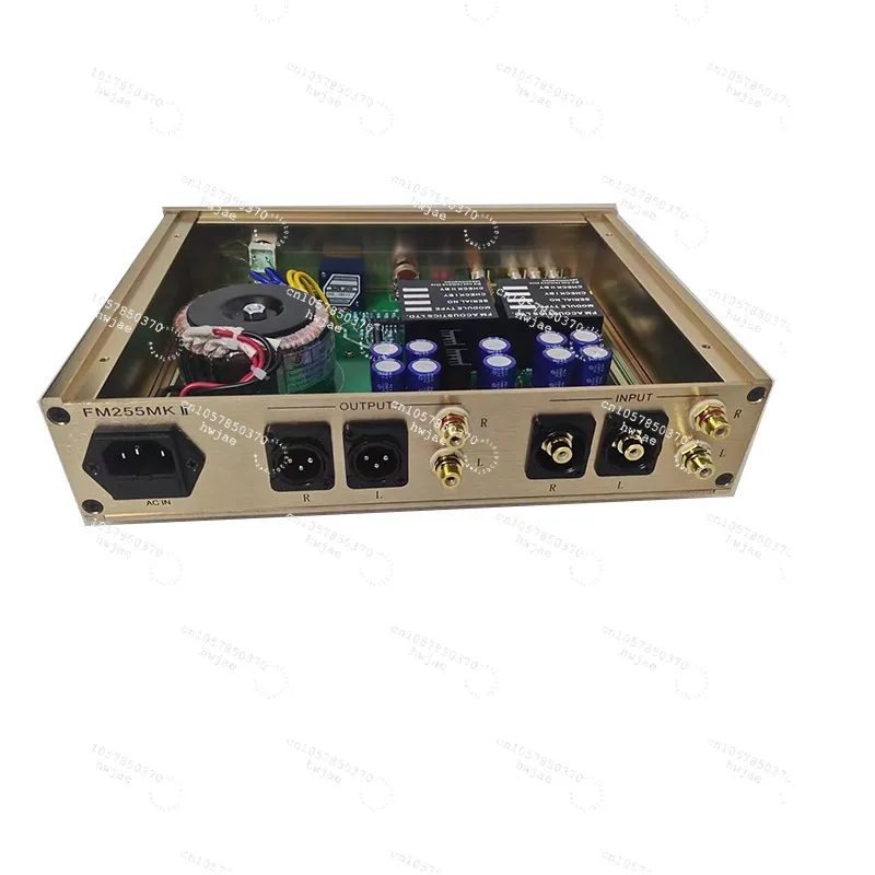For FM255 HIFI Preamplifier RCA Balanced XLR Single-Ended Preamp For A1000 FM711 FM300A Audio Amplifier 110V and 220V switched