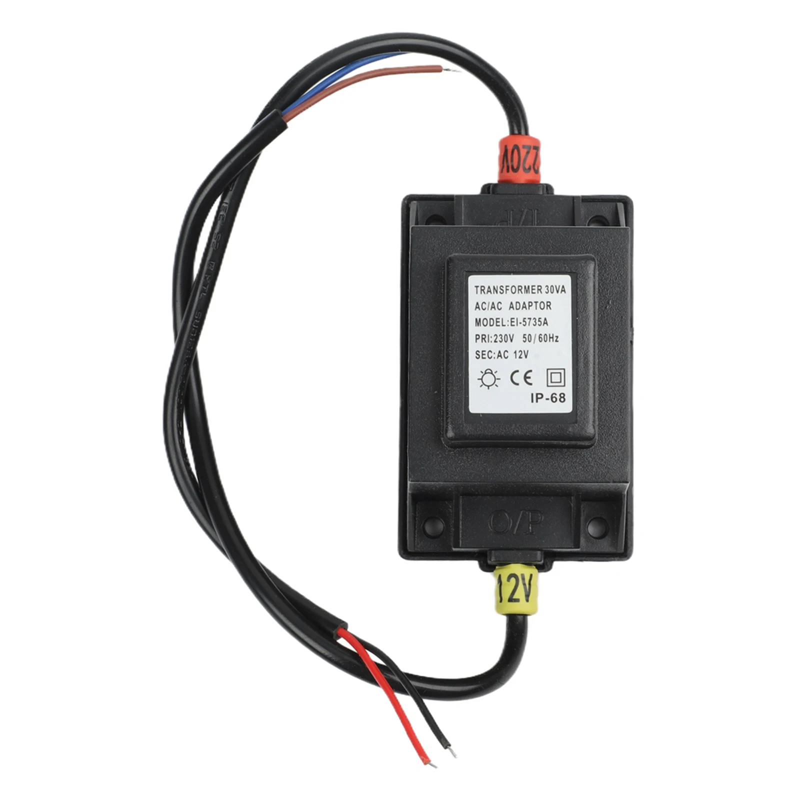 Waterproof PSU 12V AC Transformer Short Circuit Protection For LED Lighting 12V AC Power Supply For LED Lighting
