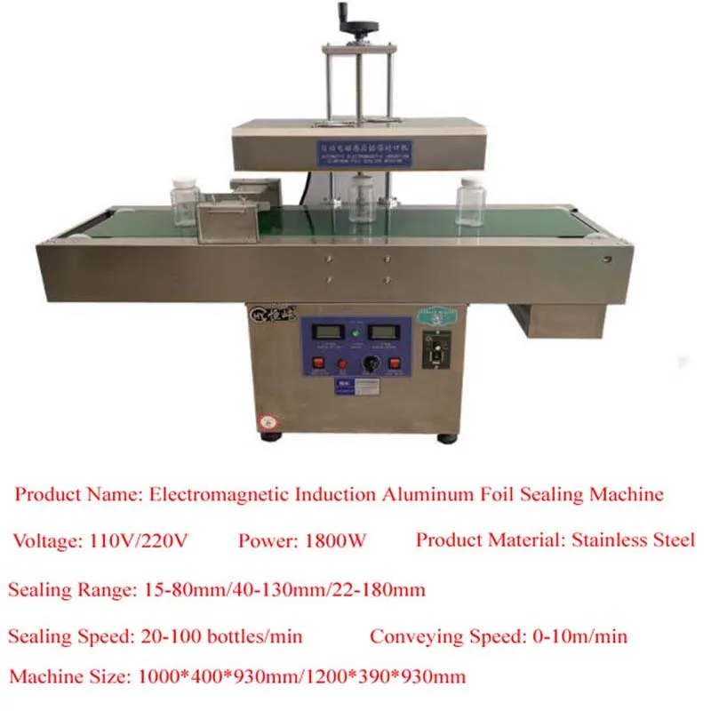 Машина для запечатывания алюминиевой фольги с электромагнитной индукцией для стеклянных бутылок, пластиковая бутылка, машина для термосваривания прокладки из алюминиевой фольги