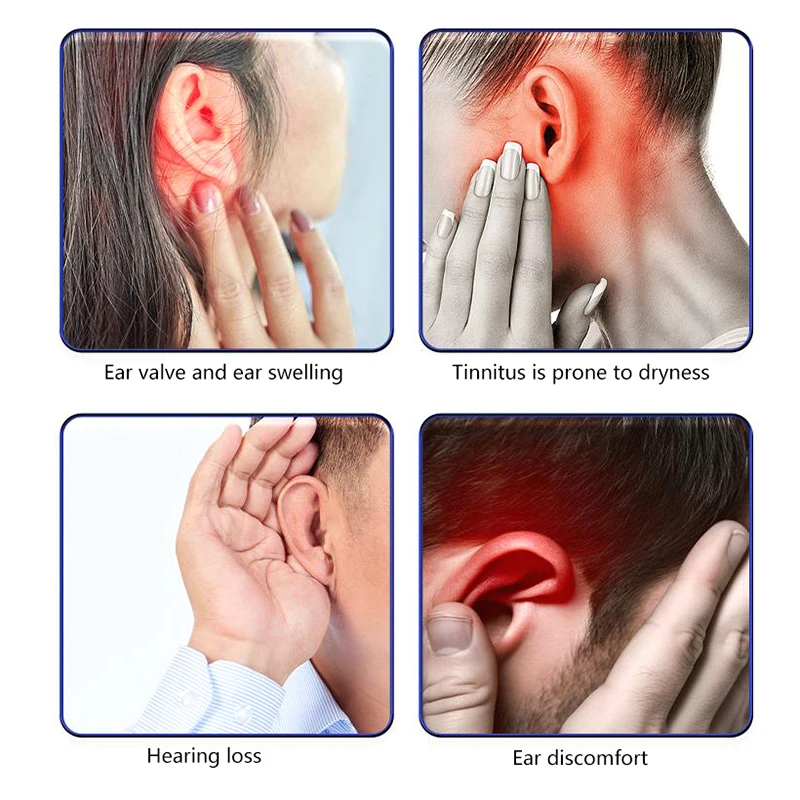 100 Pcs/Box Ear Care Ear Massage Stickers Disposable Ear Press Seeds Acupuncture Vaccaria Patch Ear Massage Bean Auriculotherapy