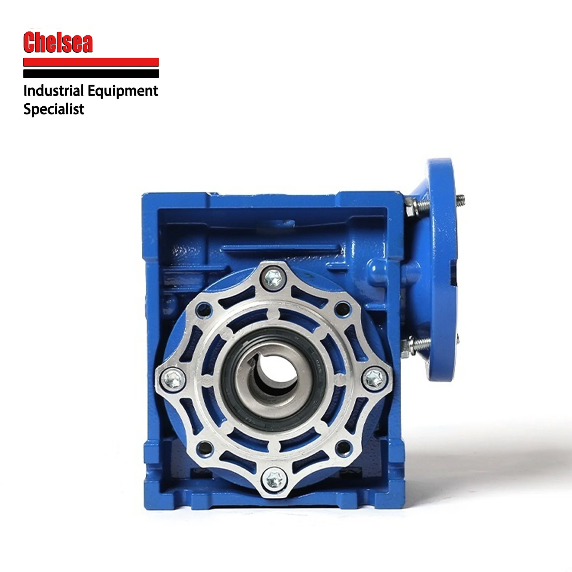 Chelsea Worm Gearbox Speed Reducer NMRV040 Input 9/11/14mm Output 18mm Ratio 5:1-100:1 Motor 0.09-0.55Kw Tin Bronze +Mineral Oil