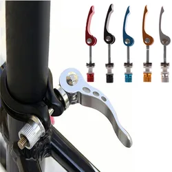 1PC Bicycle Quick Release Aluminium Bike Seat Post Clamp Post Mountain Tube Accessories Seat Parts