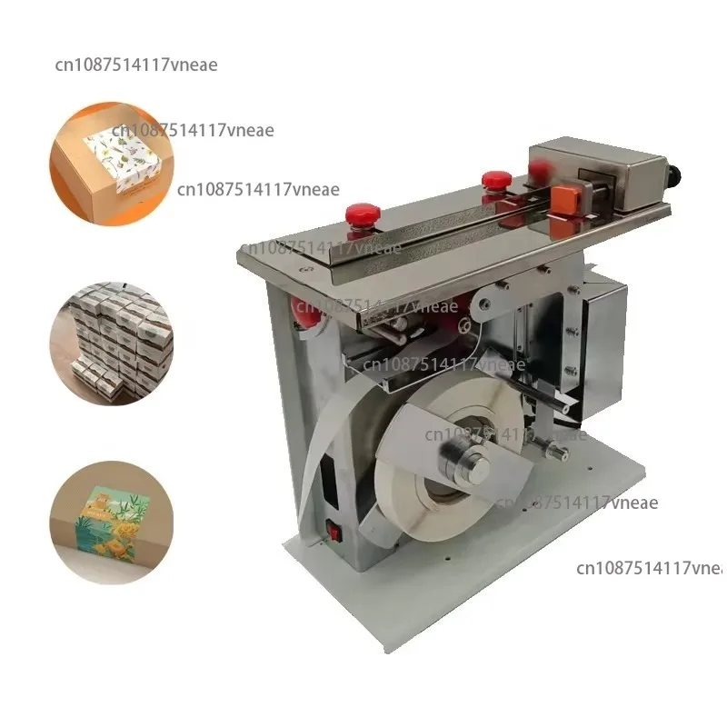 Semi-automatic Labeling Machine with 90 ° Right Angle Automatic Pasting of Transparent Anti-counterfeiting Labels