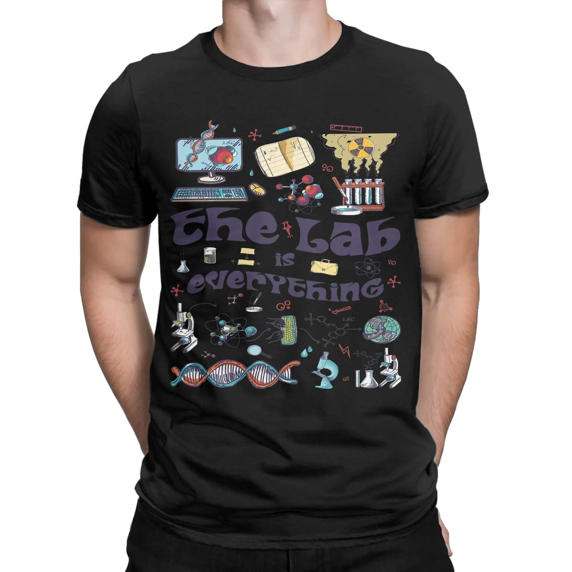2026 Lab Week Medical Lab Technician Men T Shirts  Amazing Tee Shirt Short Sleeve O Neck T-Shirt Cotton New Arrival Clothes