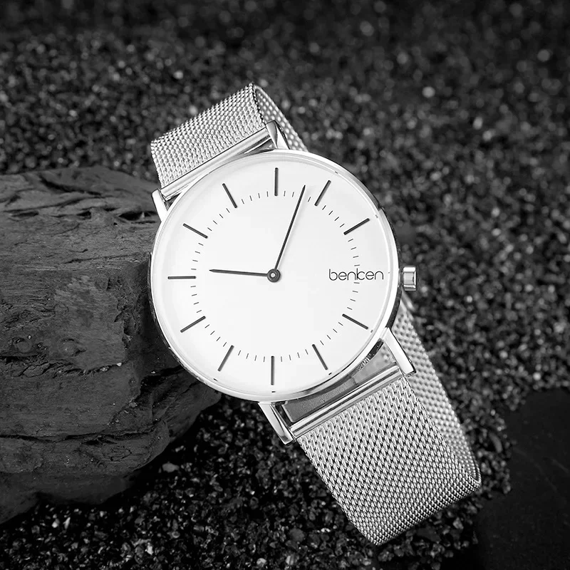 

Hot Selling Ultra-thin Men's Watch Male Student Fashion Simple Trend Quartz New Waterproof Men's Watch
