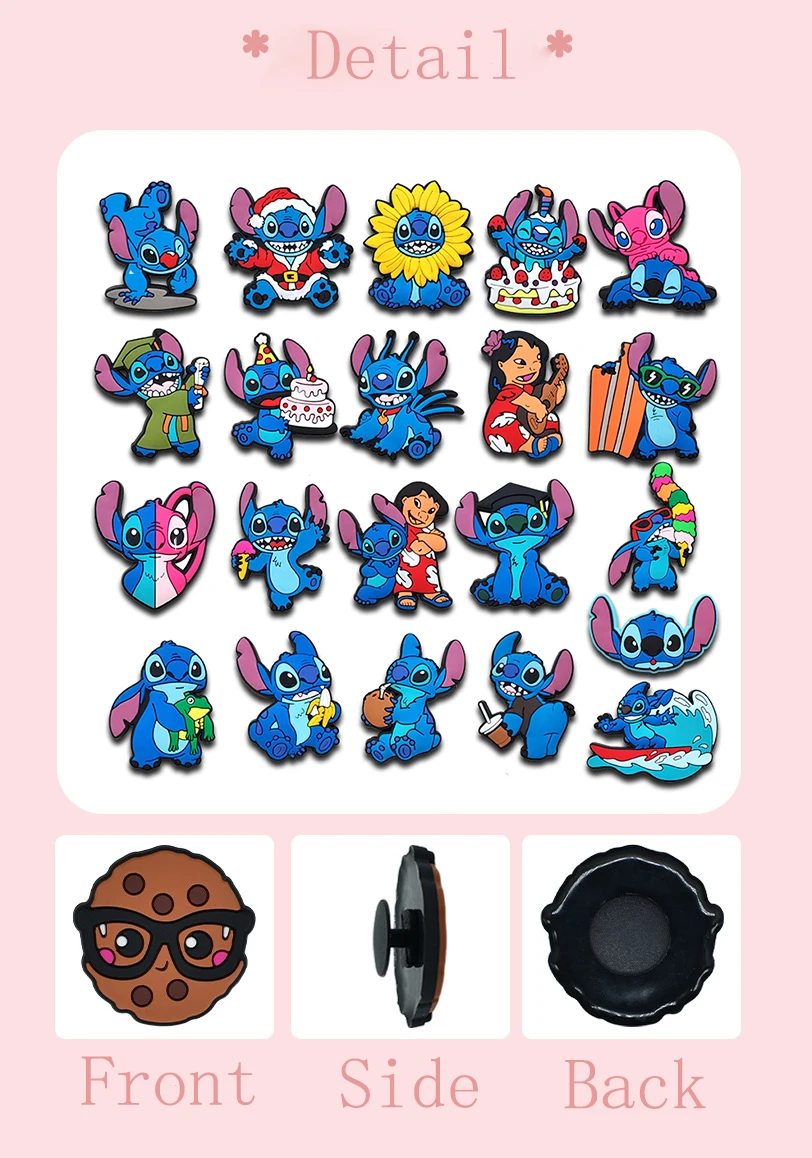 1-100 قطعة MINISO غرزة الكرتون الأحذية السحر DIY بها بنفسك بولي كلوريد الفينيل حقيبة الأحذية اكسسوارات ل معصمه قلادة الديكور الاطفال هدايا الحفلات #6