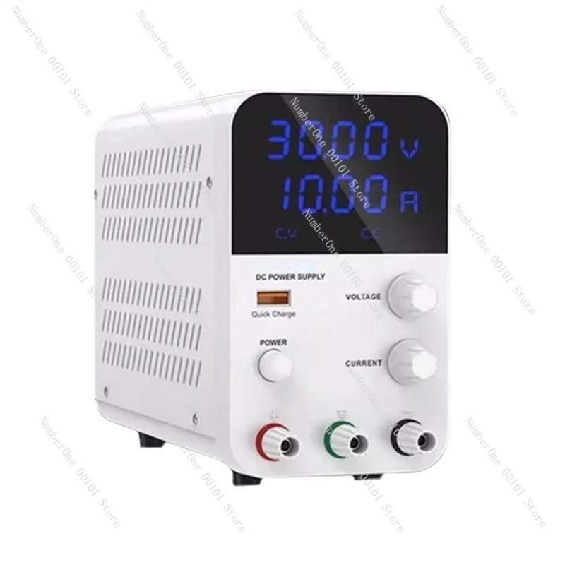 Adjustable DC Stabilized Power Supply Encoder Switch Control 30V 10A USB Charging For Battery Activation Circuit Board Test