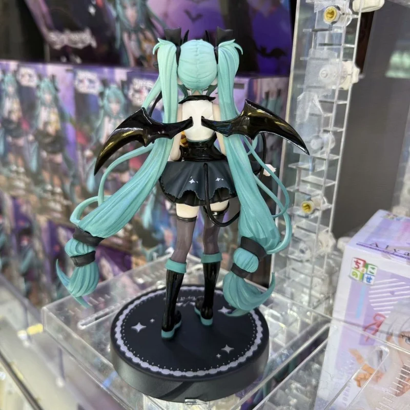 أنيمي الشيطان الصغير هاتسون ميكو اليدوية البلاستيكية لعبة مجسمة-الداكن الملاك تشوين الراكون تحصيل الحلي لمحبي الرسوم المتحركة #4
