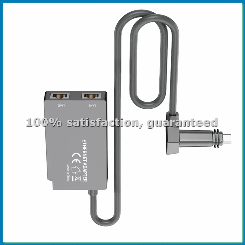 

Ethernet Adapter for Gen2 Wired External Network Dual Port Ethernet Adapter Up to 1 Gbps High Speed Network-A69M