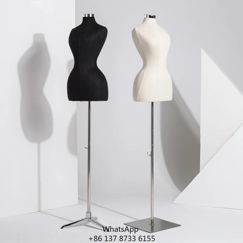 Wedding Dress Models Mannequin Female Bustier Clothing Store Display Rack Window Thin Waist Big Hip