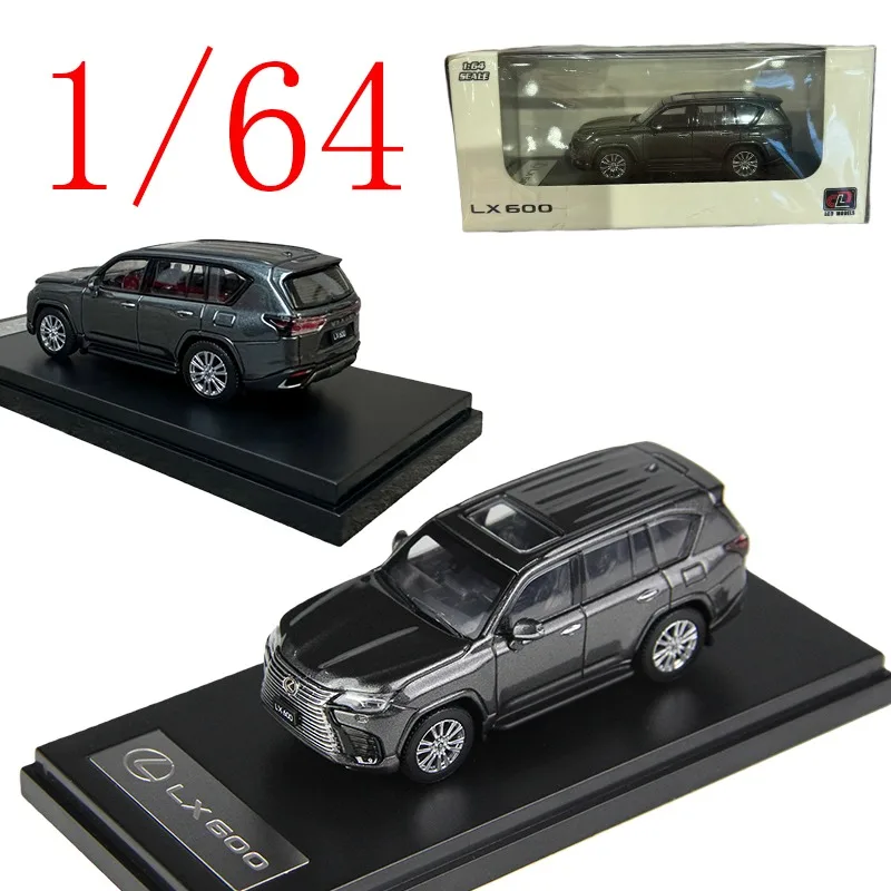 

LCD Diecast 1/64 Scale Lexus Alloy Model Cars Lexus LX600 Grey Play Vehicles Toys for Boys Gift Original Box