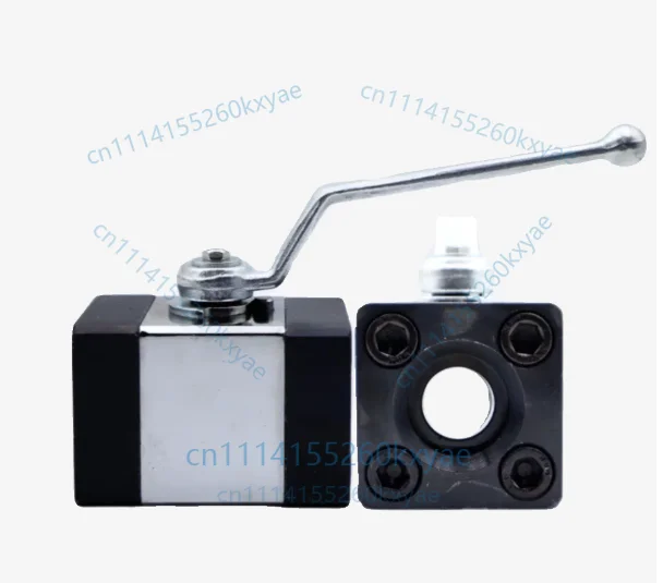 1PCS  Socket Welding Method Blue High Pressure Hydraulic Ball Valve Q1INS QFINS-31.5-25 32 40 50 65