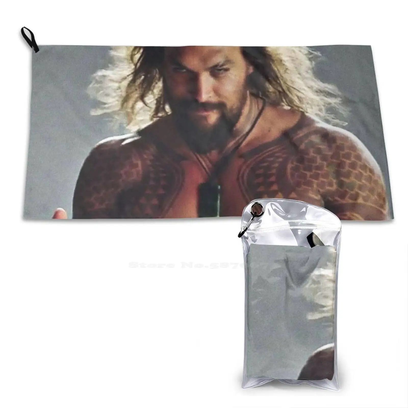 

Jason Momoa Custom Soft Bathroom Towels Home Outdoor Jason Momoa Actor