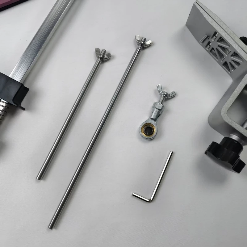 

Многофункциональная домашняя уличная точилка для ножей с алмазной угловой направляющей, система заточки, серебристая GT