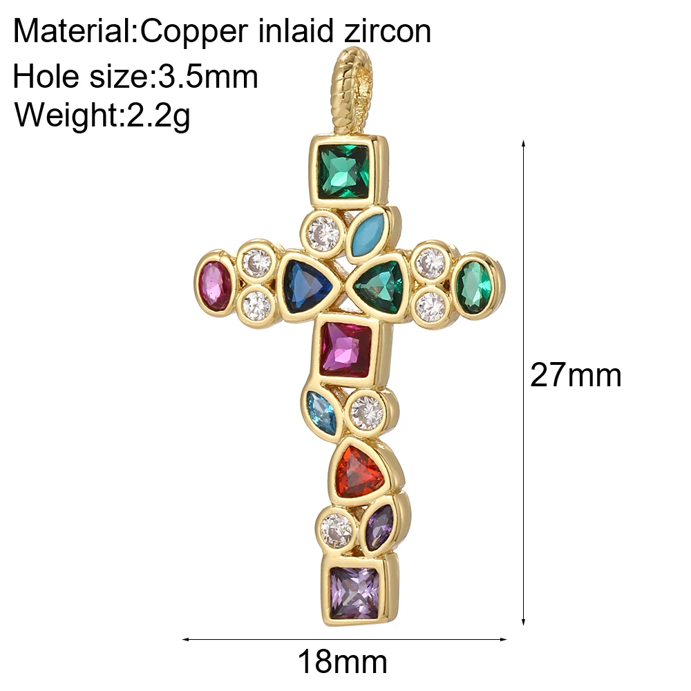 Gothic Cross Chram for Jewelry Making Supplies Jesus angel Heart Dijes Diy Bracelet Necklace Bracelet Excellent Quality Pendant