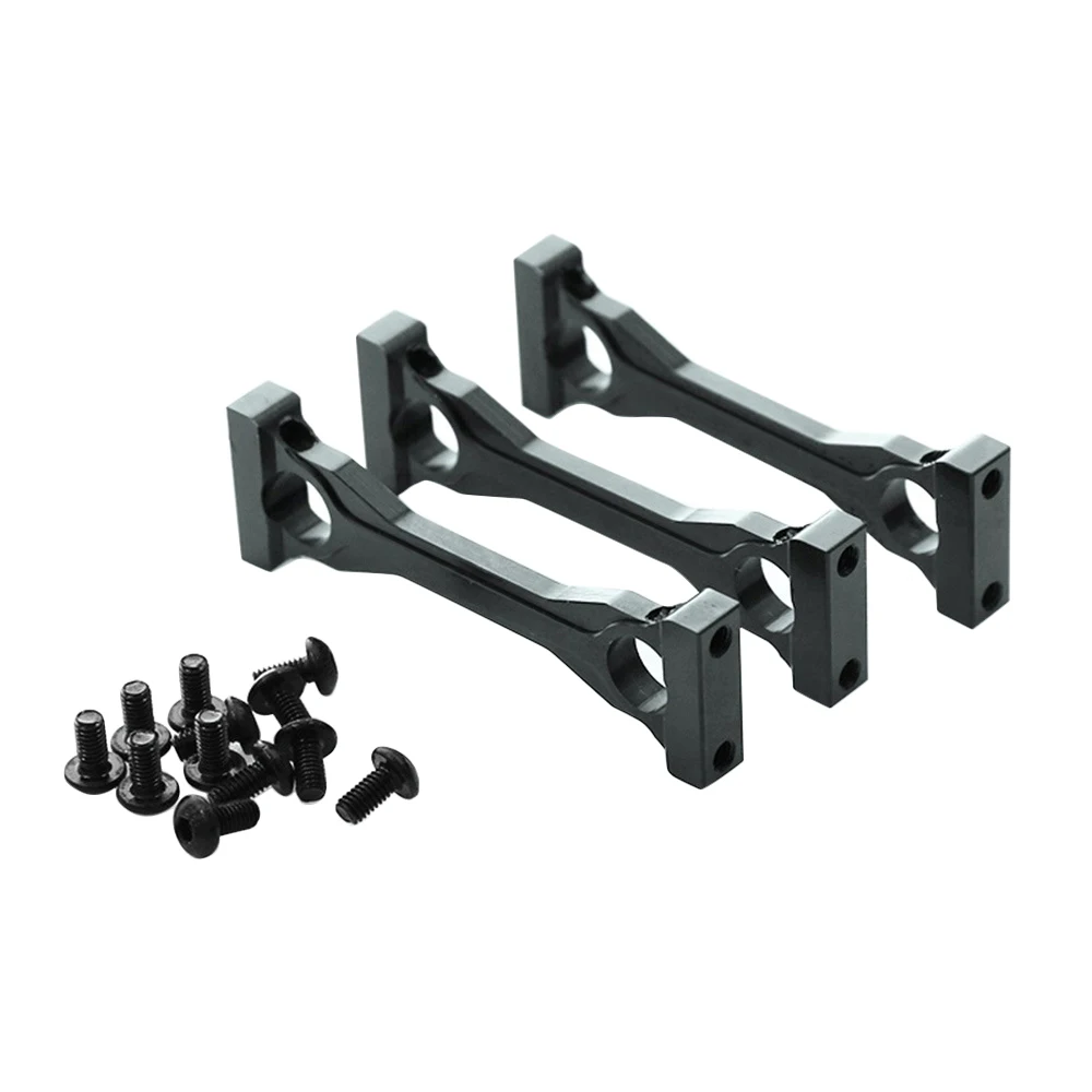 3Pcs Metal Middle Chassis Mount for 1/14 Tamiya Tractor Truck RC Model Car Upgrade Parts,3