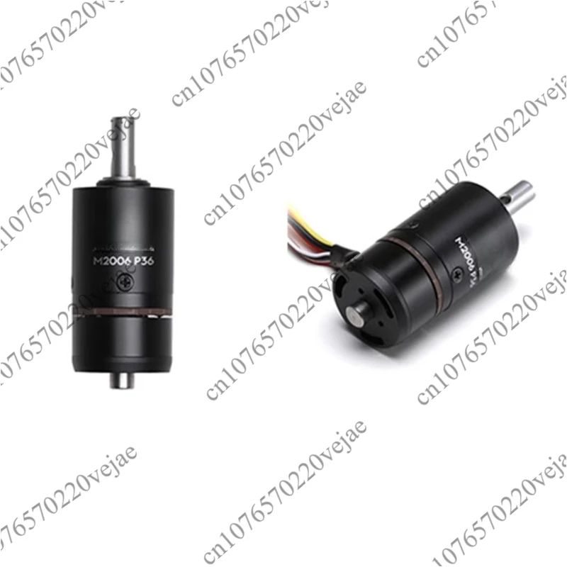 24V DC brushless geared motor M2006 inductive FOC large torque with encoder