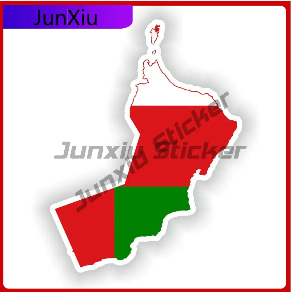 

Oman Map Flag Beautiful Automotive Exterior Accent Fits Vehicle Exterior Decoration Needs