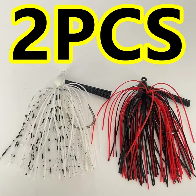 8024 5cm10.6g2PCS LURETV الأصلي المستوردة RAID ماستر تهزهز منطقة العوائق الوجه المياه تعويم الطريق يا الطعم اللحية غي #5