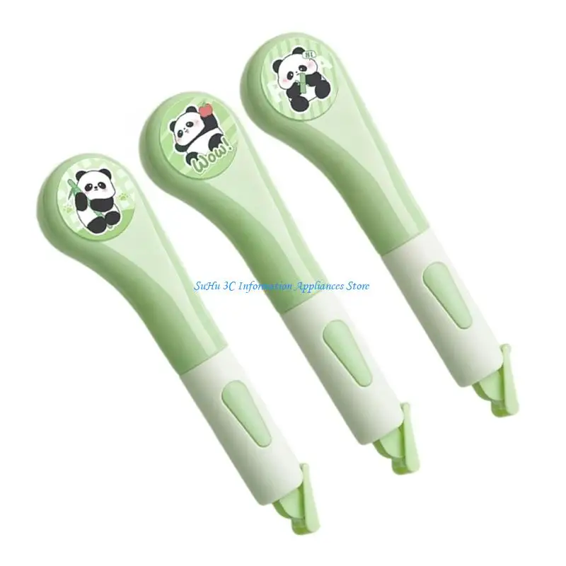 3pcs تصحيح شريط الأسطوانة 6mx5mm لملاحظة أخذ أشرطة تصحيح أبيض قابلة لإعادة التعبئة إجمالي 18 مترًا للمدرسة والمكتب