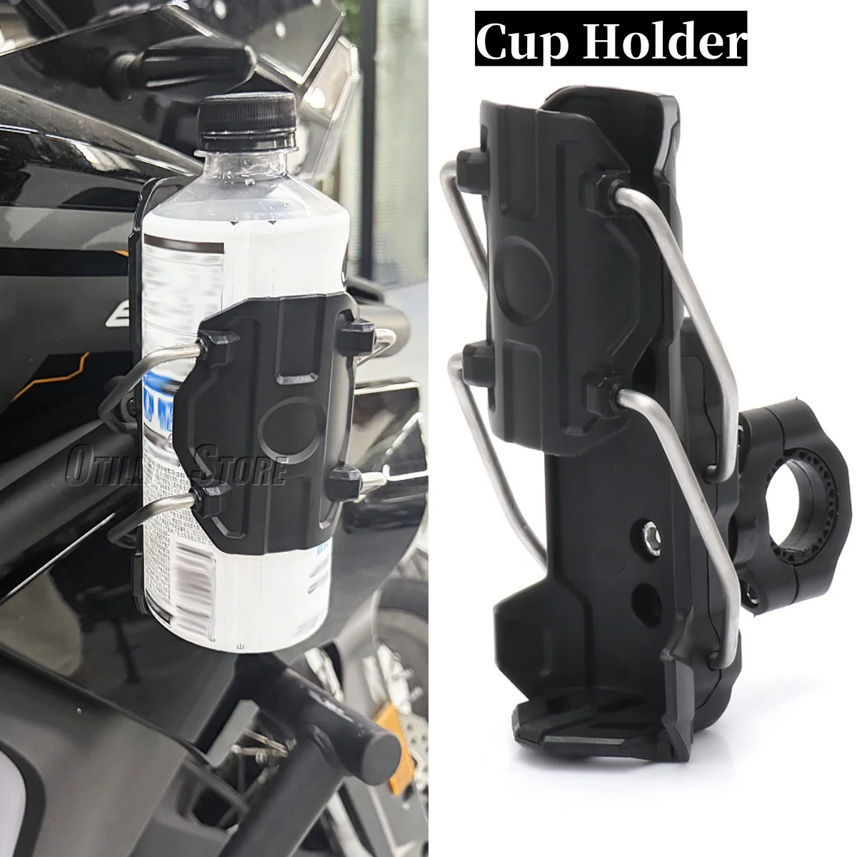 

Universal Water Bottle Holder 22-25MM Adjustable Bumper Cup Cage Bike Motorcycle Water Bottle Holder For MTB Road Cycling ADV