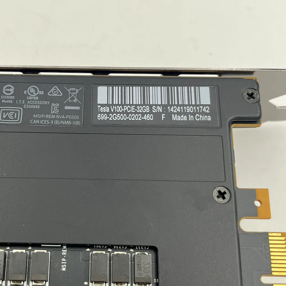 中古 V100 PCIE 32GB V100 コンピューティンググラフィックスカード