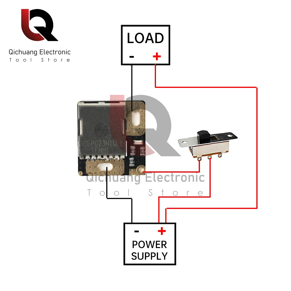160A 200A 300A Mini High Power MOS Trigger Switch Driver Module Field Effect Tube PWM Regulation Electronic Switch Control Panel