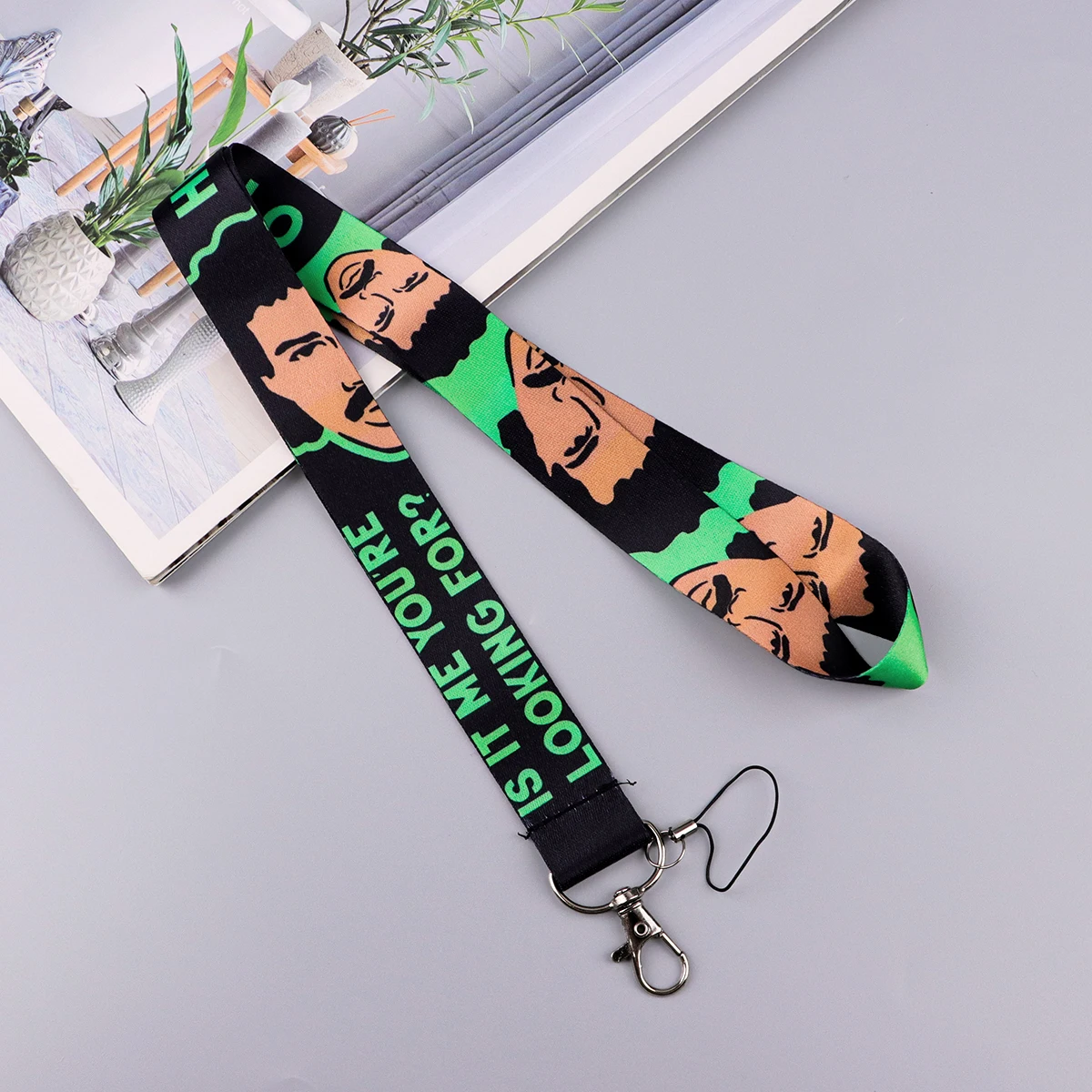 Vintage Fashion Looks - Lanyards con la frase 'Hola, ¿eres